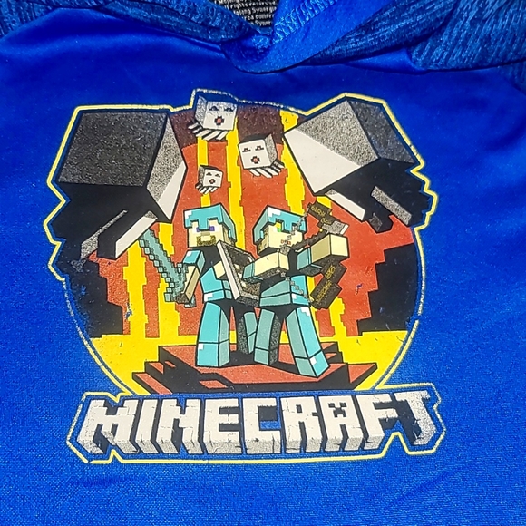 Minecraft sweatshirt boys 6/7 - Picture 2 of 4